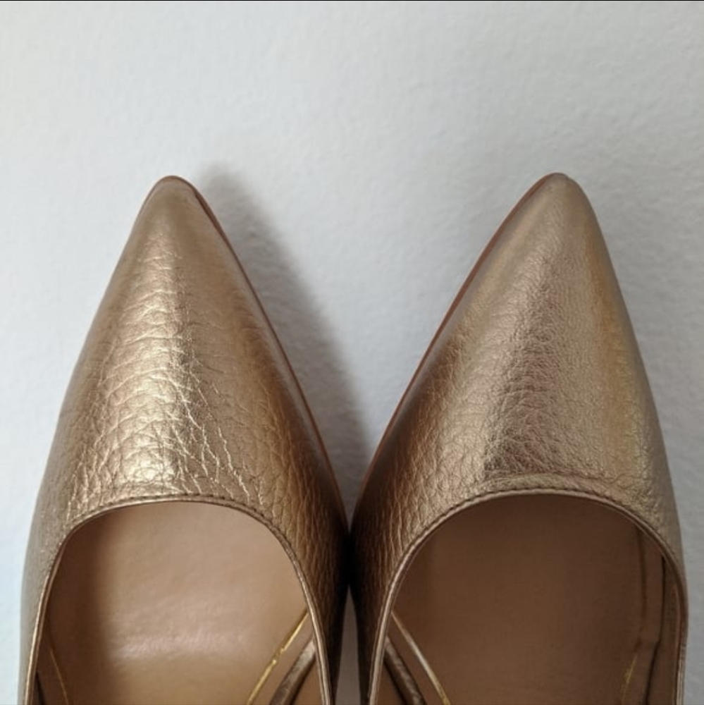NWT Enzo Angiolini Bronze Kamrin Pump High Heel Size 7 - Picture 3 of 8